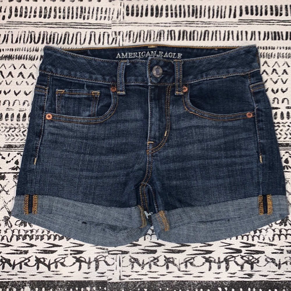 American Eagle Super Stretch MIDI Shorts
